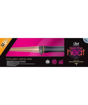 Diva Pro Styling 19-32mm Argan Digital Wand | Professional Hair Curling Tool - Buy Online on GoSupps.com