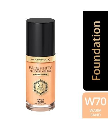 Max Factor Face Finity All Day Flawless 3 In 1 Foundation 070 - Long-Lasting Full Coverage Makeup for Flawless Skin | Shop Internationally - Buy Online on GoSupps.com
