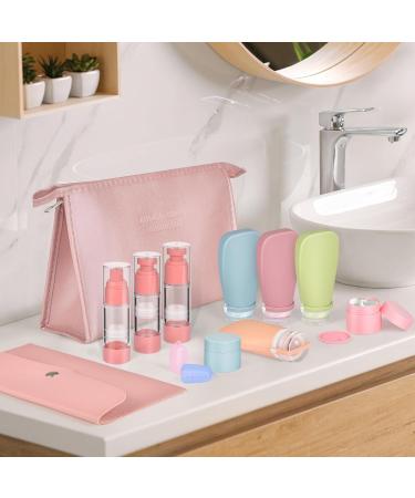 Buy Noideeer 19 Partial Travel Bottles Set - TSA Approved Refillable Silicone Travel Containers for Shampoo Conditioner & Lotion - Perfect for International Travel - Buy Online on GoSupps.com