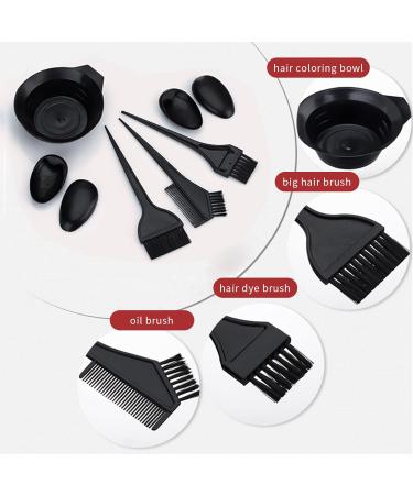 PMELCXD Hair Color Set - 21-Piece DIY Hair Dye Kit with Bowl Brush Clips and Gloves for Salon Quality Results - Buy Online on GoSupps.com