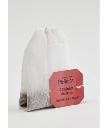 Me mer 6-Herb Blend Tea Bags | Vegan Gluten-Free Lactose-Free | 25 Bags | International Shipping - Buy Online on GoSupps.com