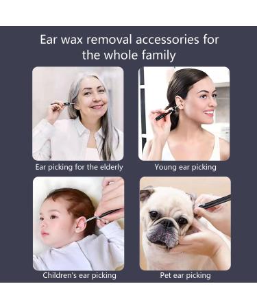 9 Waterproof Silicone Ear Wax Removal Tips for Ear Camera | Replacement Accessories Set with Storage Bottle - Buy Online on GoSupps.com