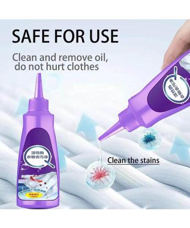 Active Enzyme Laundry Stain Remover White Shirt Guardian Garment Stubborn Stain Cleaner Oil Remover Active Enzyme Clothing Stain Remover Enzyme Laundry Stain Remover (Purple 3pcs) Purple 3pcs - Buy Online on GoSupps.com