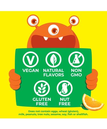 VitaWorks Kids Vitamin D 1000 IU Chewables - Orange Flavor - Vegan & Gluten-Free - 120 Count - Buy Online on GoSupps.com
