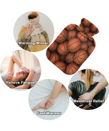 Buy Naanle 2L Basketball Hot Water Bottle - Transparent Large Hand Warmer for Pain Relief & Heat Therapy | International Shipping - Buy Online on GoSupps.com
