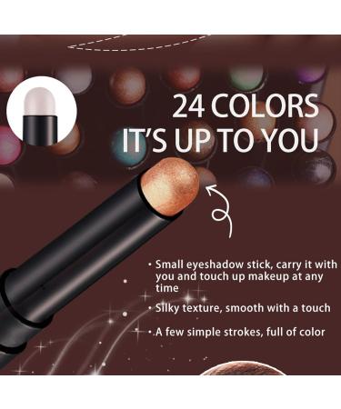  G n rique Eyeshadow Pencil - Cream Eyeshadow Stick | 6x Eye Color Pencils | Long-Lasting Matte Shimmer Pencil | Easy-to-Use Eyeshadow Primer - Buy Online on GoSupps.com