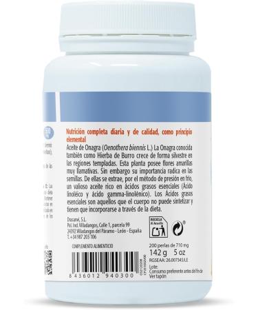  Drasanvi Drasanvi Evening Primrose Oil 200 Beads 500 mg Nutrabasic Drasanvi 1 Unit - Buy Online on GoSupps.com