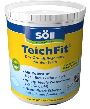 S ll 81794 Teichfit 1 kg - basic care products for the pond/all year round applicable water supply stabilizer for pond water in the garden pond fishery pond koiteich swimming pond 1 kg single - Buy Online on GoSupps.com