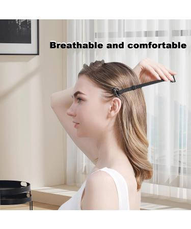 ELASTIC FACE BANDS - Reusable Face Lifting Tape Instantly Face Stretching Strap Breathable Elastic Face Stretching Strap with Clips - Buy Online on GoSupps.com