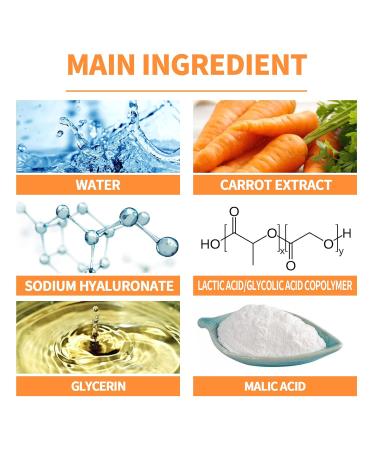KVVS Carrot Extract Bubble Facial Mask - Blackhead Removal and Deep Cleaning for All Skin Types - Buy Online on GoSupps.com