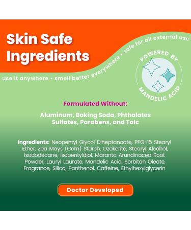 Lume Whole Body Deodorant - Smooth Solid Stick - 72 Hour Odor Control - Aluminum Free Baking Soda Free and Skin Safe - 2.6 Ounce (Pack of 2) (Fresh Alpine) Fresh Alpine 2.6 Ounce (Pack of 2) - Buy Online on GoSupps.com