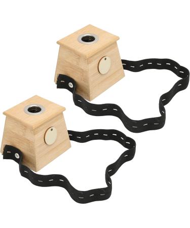 Moxibustion Box - Single Hole Bamboo Moxa Roller Stick Holder | Acupuncture Moxibustion Tool (2pcs) - International Shipping Available - Buy Online on GoSupps.com