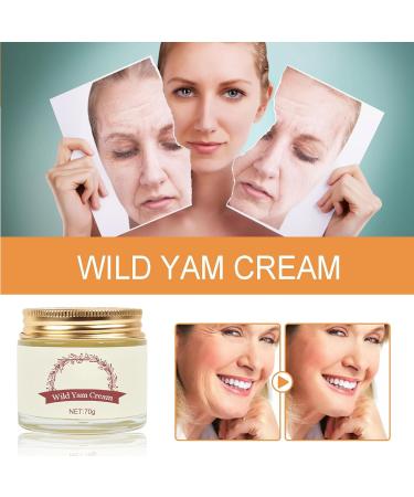 KOAHDE Anti Aging Soft Face Cream Wild Yam Moisturizing Face Cream Moisturizing Anti Wrinkle Cream Wild Yam Collagen Moisturizing Cream Wild Yam Whitening Moisturizing Cream Wild Yam Anti Aging Cream - Buy Online on GoSupps.com