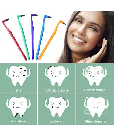 Olakin Tartar Removal Kit - 5 Pack | Effective Teeth Whitener & Stain Remover | Tartar Removal Tool (Mixed Colors) - Ship Worldwide - Buy Online on GoSupps.com