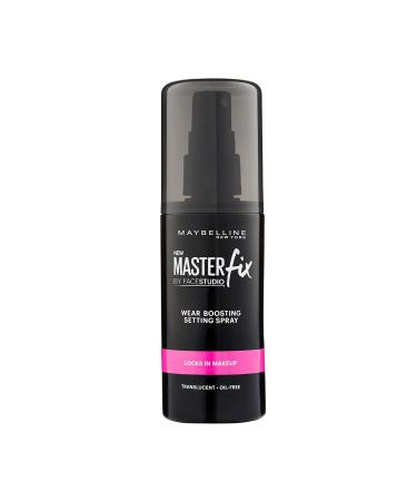 Maybelline New York Facestudio Master Fix Wear-Boosting Setting Spray  Translucent  3.4 fl. oz.