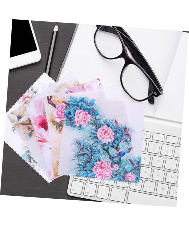 Uonlytech 50 Pcs Glasses Cleaning Cloth - Premium Microfiber Eyeglass & Screen Cleaner for Sunglasses and Phones - Buy Online on GoSupps.com