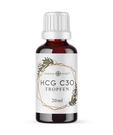 HCG drops for metabolic treatment (hCG diet) in potency C30 | 100% hormone-free | Highest quality - Buy Online on GoSupps.com