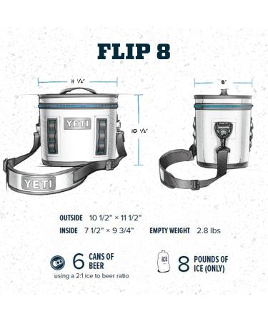 YETI Hopper Flip 8 Portable Soft Cooler - Nordic Purple | Buy Now - Buy Online on GoSupps.com
