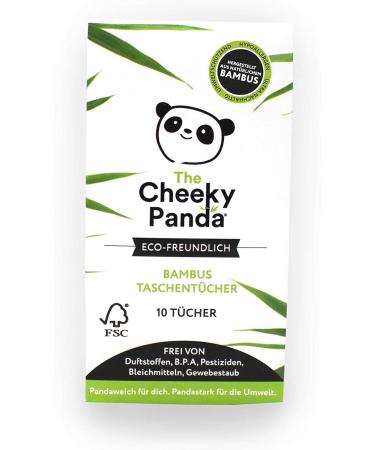 Buy The Cheeky Panda Bamboo Handkerchiefs - 960 Eco-Friendly Tear-Resistant & Plastic-Free - Perfect for Travel - 10 Packs of 96 Towels - Buy Online on GoSupps.com