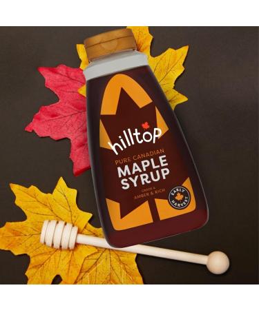 Hilltop Maple Syrup - Amber Early Harvest - Squeezy Bottle - 640g Amber 640 - Buy Online on GoSupps.com