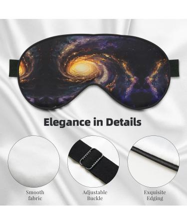 Galaxy Soft Sleep Eye Mask Female Breathable Eye Patch Perfect for Travel and Relaxation - Buy Online on GoSupps.com