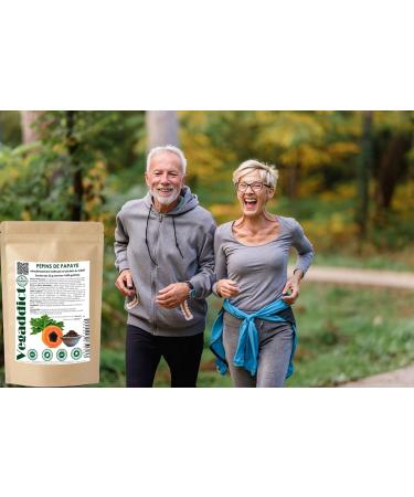 100% Natural Dried Papaya Seeds | High Enzyme Papaya (Papain) | No Additives | Vegan | Lab Tested | Gluten & Lactose Free | Ethical & Ecological | 25g - Buy Online on GoSupps.com