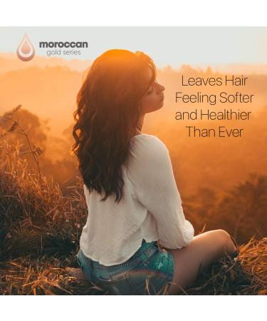 Moroccan Gold Series Black Truffle Hair Mask - Deep Moisturizing & Repairing for Hair Growth and Protection - 16.9 fl oz - Buy Online on GoSupps.com