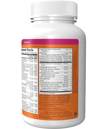 Now Foods EVE Women's Multi 180 Tablets - Superior Multivitamin for Women's Health - Buy Online on GoSupps.com