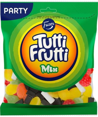 Fazer Tutti Frutti M lange de r glisse salmiak et vin fruit Bonbons Sac de f te 350 g