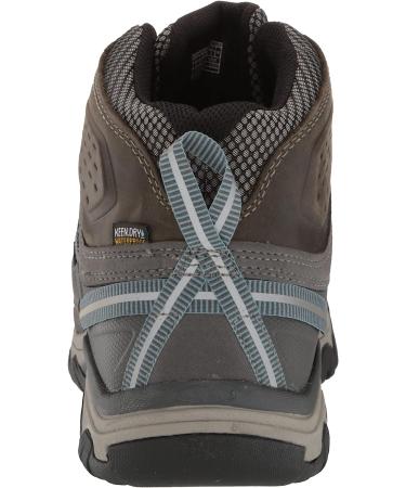 KEEN Women's Targhee 3 Mid Height Waterproof Hiking Boots 9 - Magnet/Atlantic Blue - Buy Online on GoSupps.com