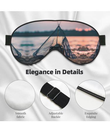 SSIMOO Starfish Fishing Nets Eye Mask | Double-Sided Light Blocking | Enhance Sleep Quality | Soft & Comfortable | International Shipping - Buy Online on GoSupps.com