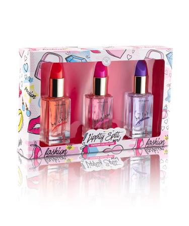 Girls Body Spray Mist Perfume Gift Set - 3 Lipstick Shaped Bottles | Eau De Parfum Fragrance for Little, Young, Tween, Pre-Teen, and Teenage Girls - LIPPITY SPLIT Fashion Collection - Buy Online on GoSupps.com