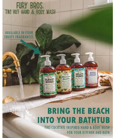 Fury Bros. Tiki Hut Hand & Body Wash - Polynesian Painkiller 16 Oz - Buy Online on GoSupps.com