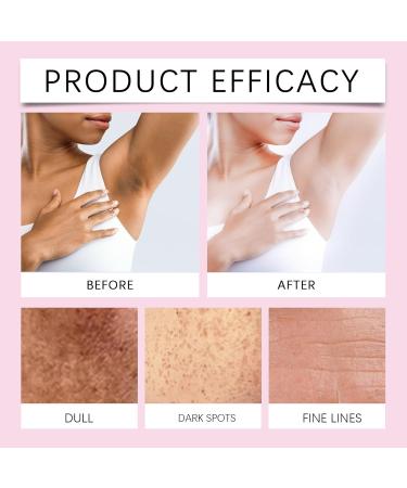 Intimate Area Brightening Gel Brightening Body Lotion Skin Lightening Cream for Dark Skin Skin Bleaching Cream Dark Spot Corrector Body Moisturiser for Men & Women Brighten Uneven Skin Tone - Buy Online on GoSupps.com