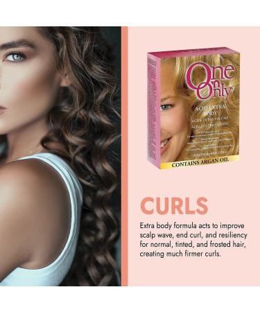 One 'n Only Acid Extra Body Perm with Argan Oil - Bouncy Curls, Manageable Hair with Firm and Even Curls - Buy Online on GoSupps.com