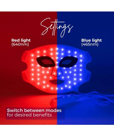 Liustre Clearskin Revive Mask | LED Therapy for Impure & Tired Skin | Clear & Fresh Look - Buy Online on GoSupps.com