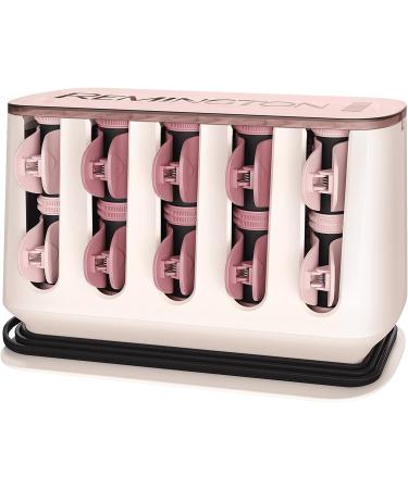 Remington Lockenwickler Proluxe H9100 heatable optiheat technology innovative clip design two sizes (25 mm 32 mm) pink/black curly winder single - Buy Online on GoSupps.com