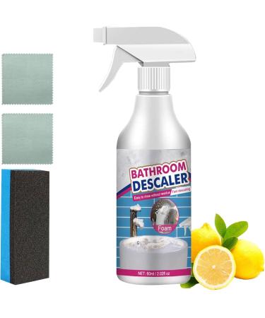 Foam Cleaner Foam Heavy Oil Stain Cleaner Multi-Purpose Foam Cleaner Strong Stubborn Stain Cleaner Bathroom Descaling Spray 1pcs