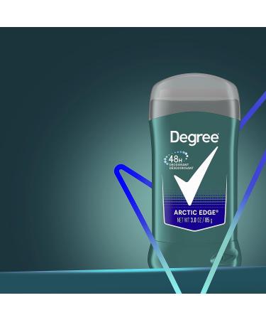 Degree Men Arctic Edge Deodorant 3 oz - 48-Hour Odor Protection - Buy Online on GoSupps.com