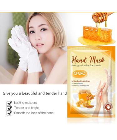 Yueci Sweetheart Hand Mask Gloves - Moisturizing Nourishing & Anti-Aging Care for Dry Cracked Hands - Buy Online on GoSupps.com
