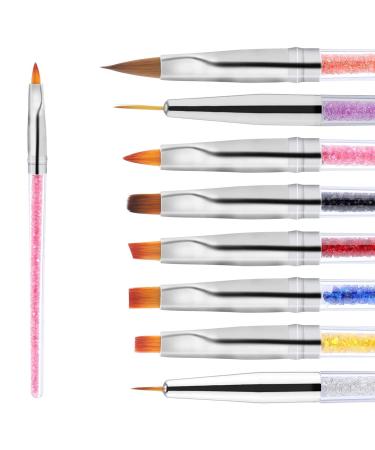 Buy 1 Set Nails Art Brush Set - Gradient Sponge & DIY Nail Design Painting Pen | International Shipping Available - Buy Online on GoSupps.com
