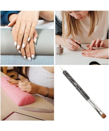 FOMIYES Nail Art Pen Nail Brush Double Head Nail Polish Brush Nail Dotting Pen Home Salon Nail Pen - Buy Online on GoSupps.com