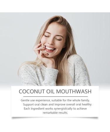 Ourlyard Coconut Oil Mouthwash Essential Oil Ourlyard Mouthwash Coconut Oil for Pulling Whitening Mouthwash All Natural Coconut Oil for Pulling (2pcs) - Buy Online on GoSupps.com