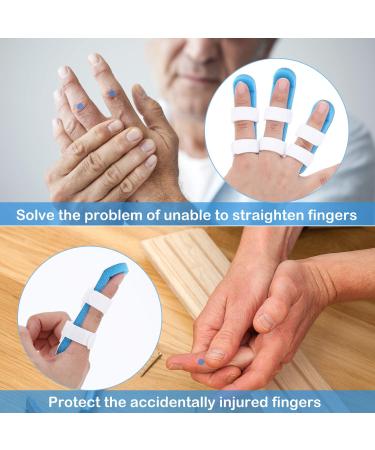 Finger Splint Metal Support for Adults & Children - 10 Piece Set in Blue - Buy Online on GoSupps.com