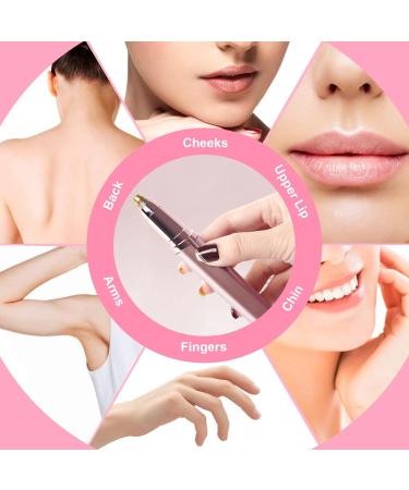 Eyebrow Trimmer Women with Light & Replacement Head BOZILY Painless Battery Eyebrow Epilator Pen for Women Portable Eyebrow Hair Remover Eyebrow Trimmer for Brows Face Cheek Lips Fuzz - Buy Online on GoSupps.com