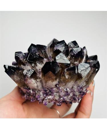 Natural Crystal Rough 1Pcs Natural Purple Ghost Phantom Quartz Crystal Cluster Rock Stones and Crystals Specimen Home Deco PEIQIYIN - Buy Online on GoSupps.com