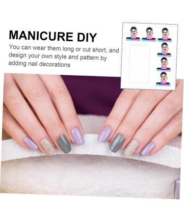 FRCOLOR Folder Binder Tools nail extension fibers fiberglass nail tips food bag clips nail fixing clips nail fixing tools metal clips para u as nail tools Binder Clips sticker suite Bag - Buy Online on GoSupps.com