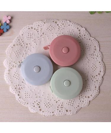 3 Pack Soft Sewing Tape Measure for Body Measuring - 79 Inch Retractable Fabric Tape Measure - Mini Measurement Tape Set - Premium Cloth Tape Measure - Pink/Green/Blue - Buy Online on GoSupps.com