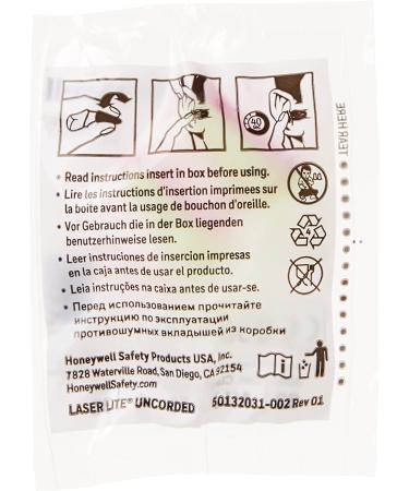 Howard Leight by Honeywell Laser Lite High Visibility Disposable Foam Earplugs  Pink/Yellow   200-Pairs (LL-1) - 3301105 - Buy Online on GoSupps.com