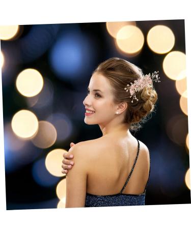 Shop Minkissy Pearl Wedding Hair Comb - Gold Headdress & Flower Girl Accessories | Elegant Sideways Hairpin for Brides & Women - Buy Online on GoSupps.com